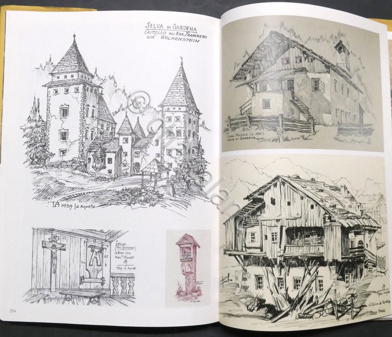 Disegni di viaggio di Luigi Angelini: estero e Trentino Alto …