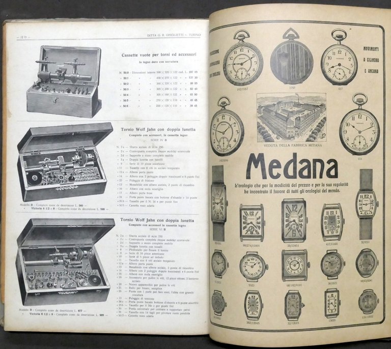 Ditta Giglietti - Catalogo N. 22 - Fornitura e Utensileria …