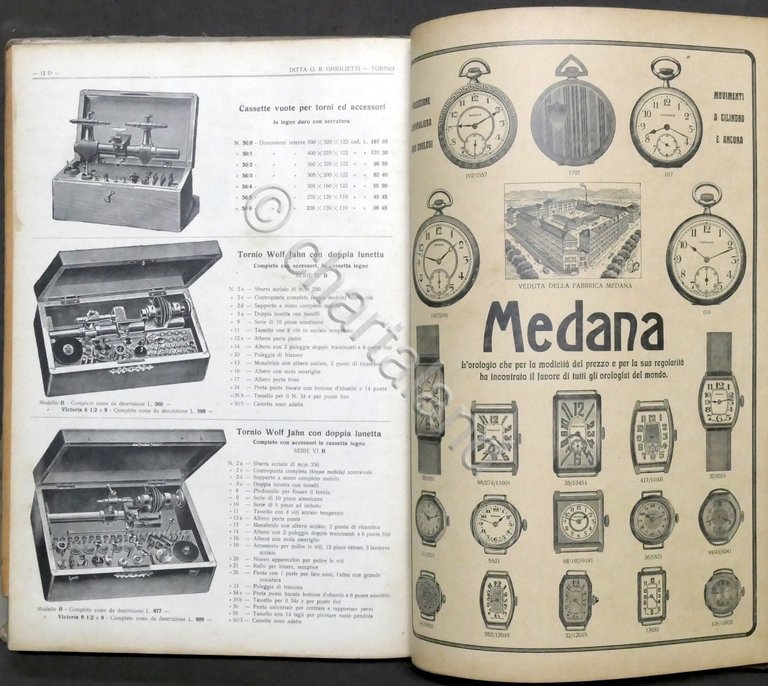 Ditta Giglietti - Catalogo N. 22 - Fornitura e Utensileria …