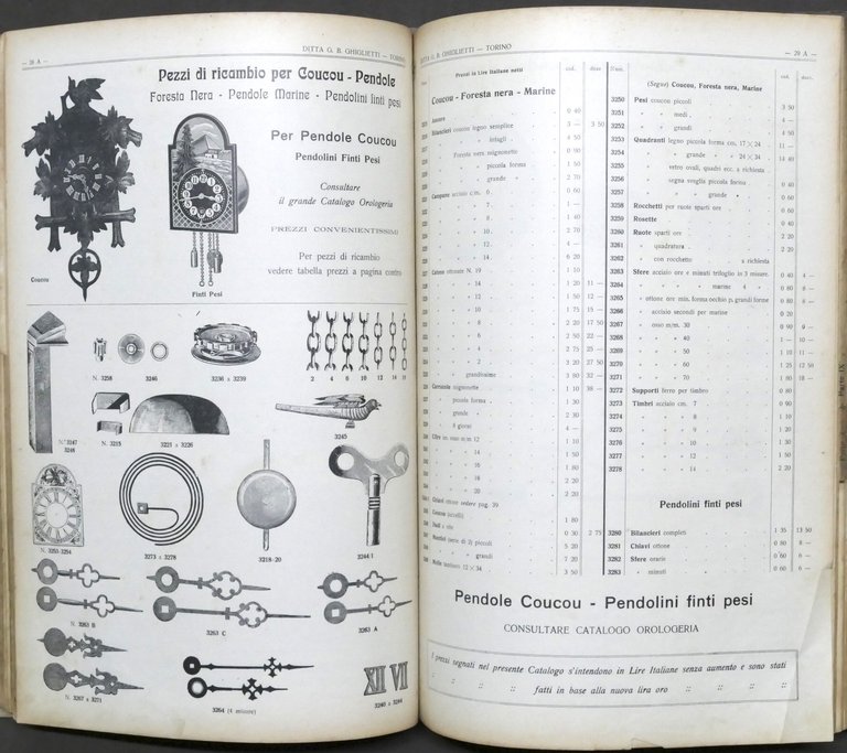 Ditta Giglietti - Catalogo N. 22 - Fornitura e Utensileria …