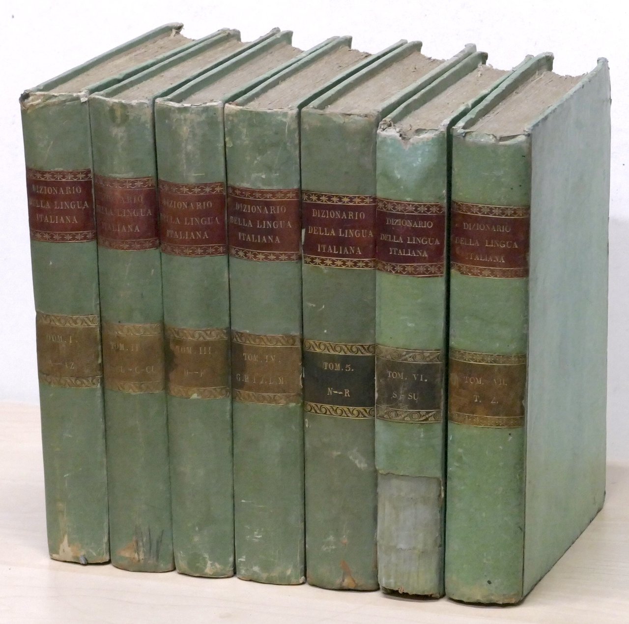 Dizionario della lingua italiana - ed. 1819 / 1826 Fratelli …