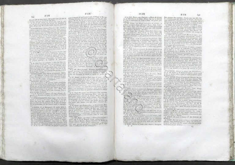 Dizionario della lingua italiana - ed. 1819 / 1826 Fratelli …