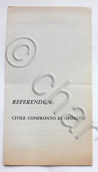 Documenti - Referendum sul divorzio - Istruzioni Raccolta Firme - …