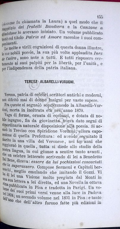 Donne illustri italiane proposte ad esempio alle giovinette da E. …