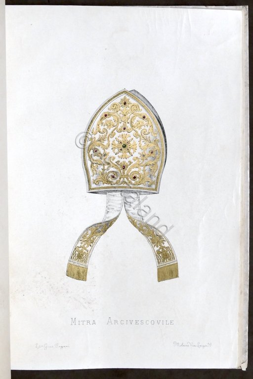 Dono diocesano dei casalesi a Mons. Luigi Nazari di Calabiana …