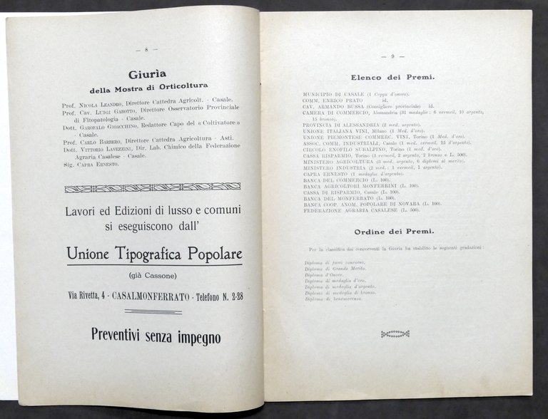 E. De Ambrogio - Mostre vinicola, orticoltura e macchine agricole …