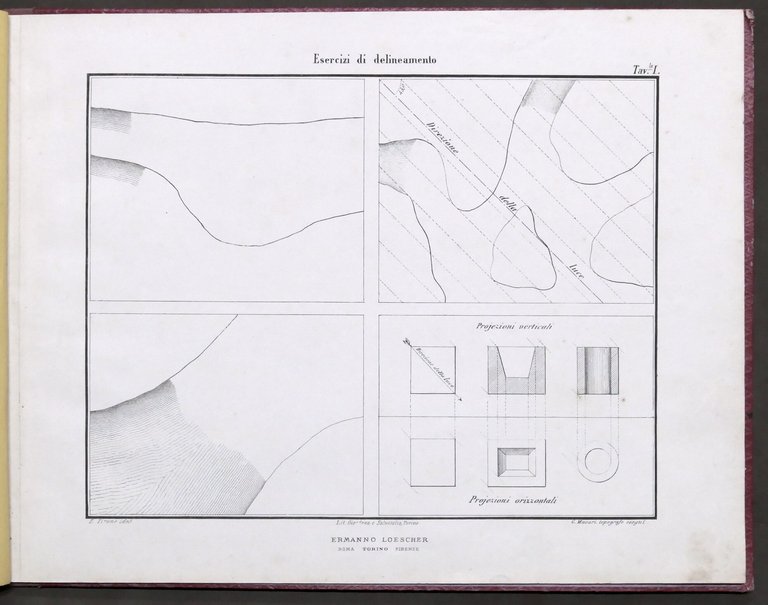 E. Tirone / G. Macari - Album di disegno topografico …