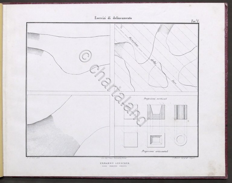 E. Tirone / G. Macari - Album di disegno topografico …