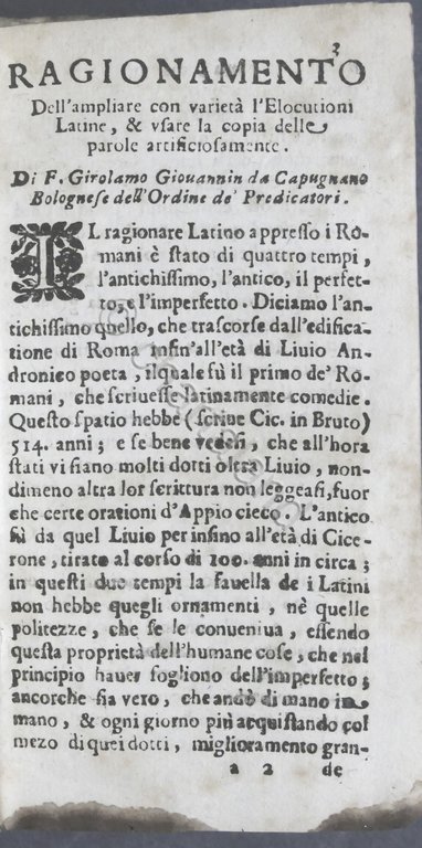Eleganze scielte da Aldo Manutio con la copia toscana e …