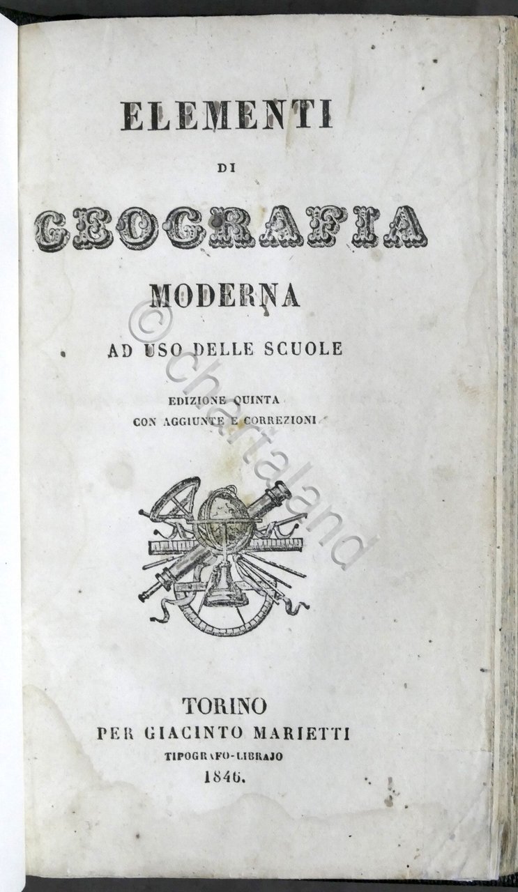 Elementi di Geografia moderna ad uso delle scuole - ed. …
