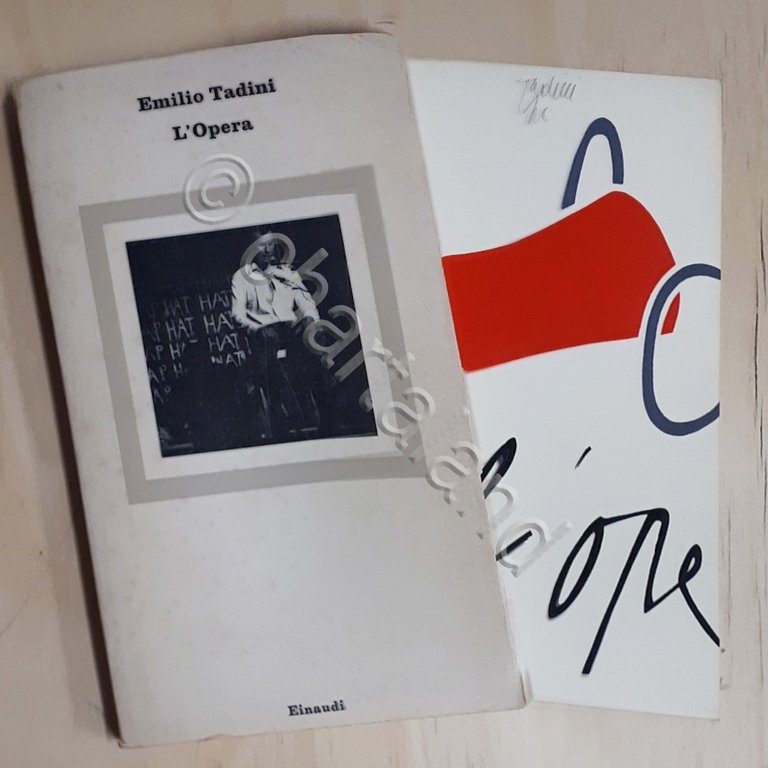 Emilio Tadini - L'Opera - Einaudi - ed. 1980 - Con autografo autore