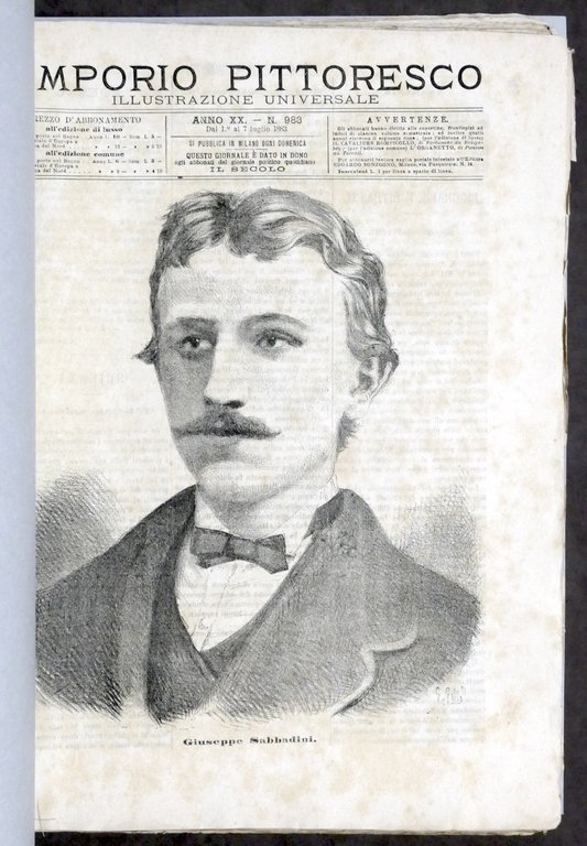 Emporio Pittoresco Illustrazione Universale - Raccolta 1° semestre 1883 | Immagine Gallery 2