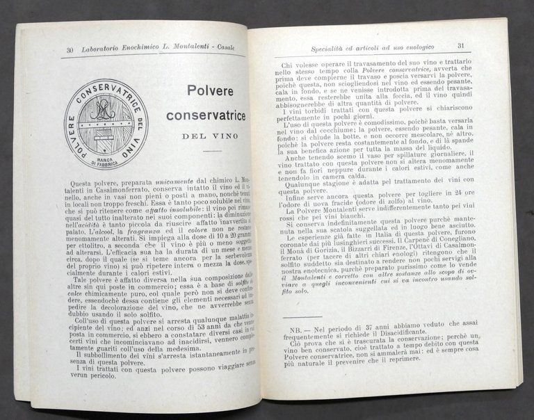 Enologia - Laboratorio Enochimico L. Montalenti - Casale - 1^ …