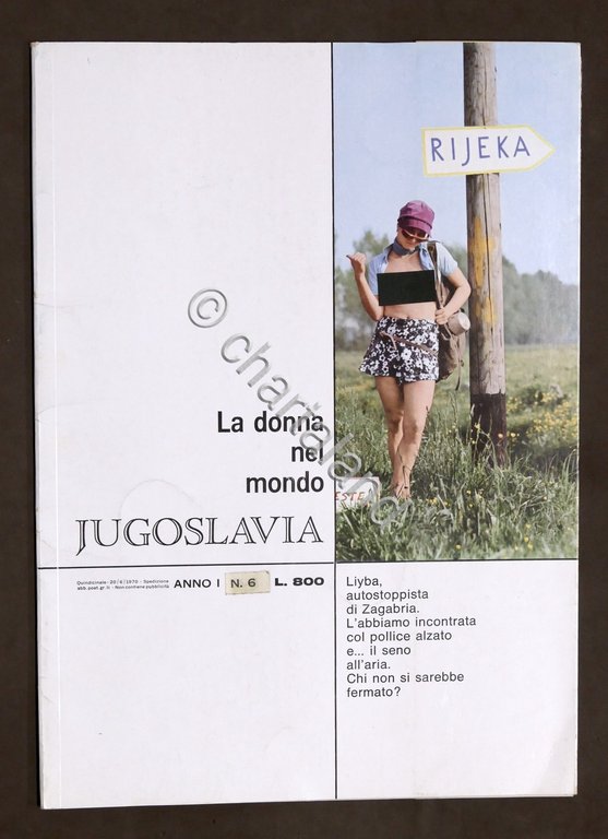 Erotismo - Rivista La donna nel mondo Jugoslavia - Anno …