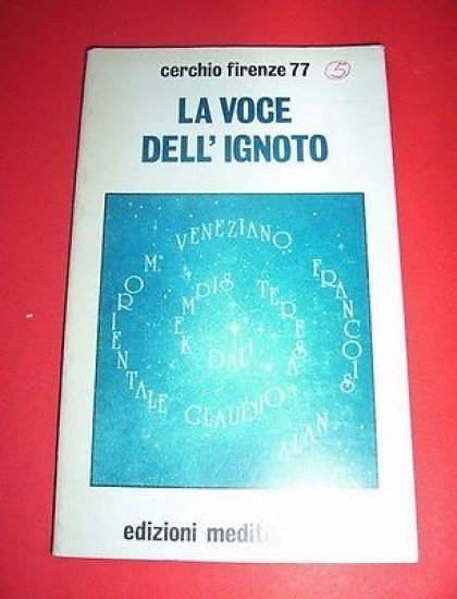 Esoterismo - La voce dell' ignoto - 1^ed. 1983 | Immagine principale