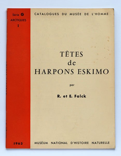 Etnografia - Catalogo Musée de l'Homme - Tetes de Harpons … | Immagine principale