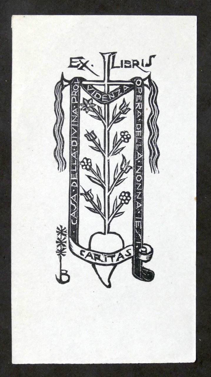 Ex Libris di Bruno da Osimo - Caritas