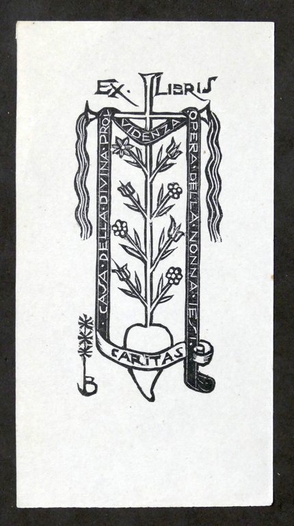 Ex Libris di Bruno da Osimo - Caritas