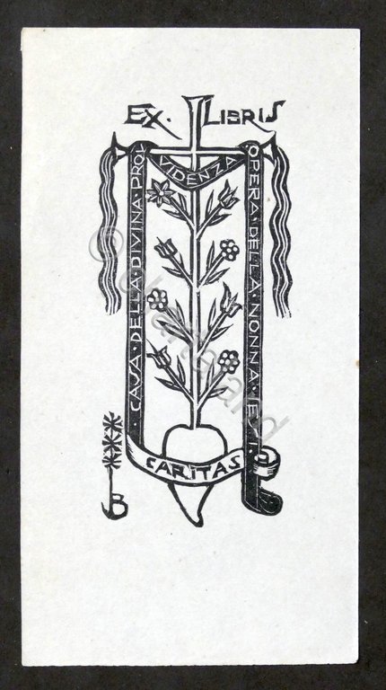 Ex Libris di Bruno da Osimo - Caritas