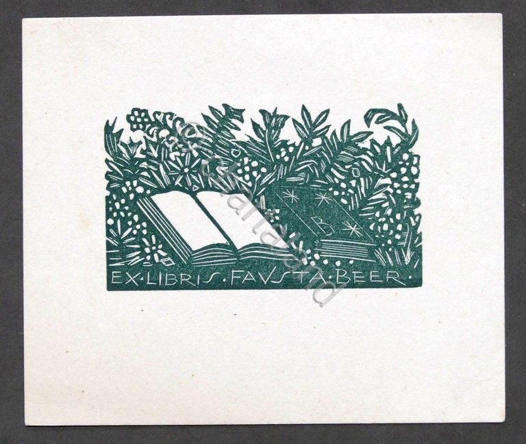 Ex Libris di Bruno da Osimo - Fausta Beer