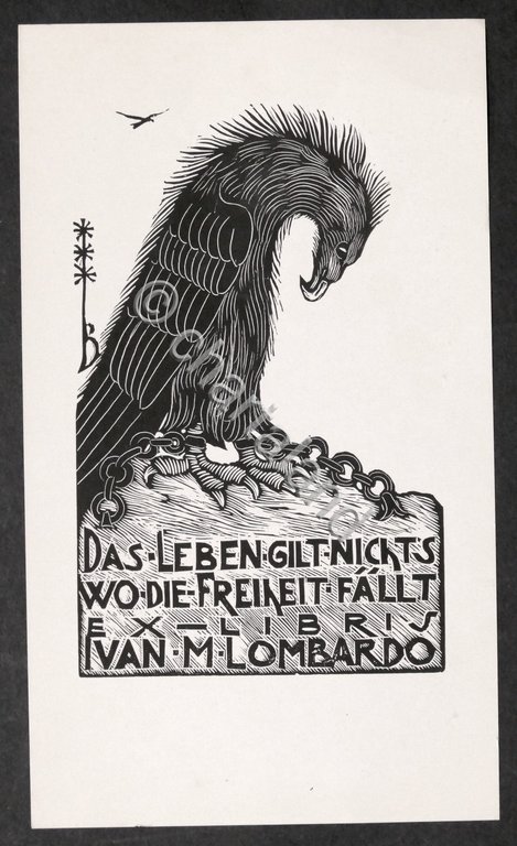 Ex Libris di Bruno da Osimo - Ivan Lombardo