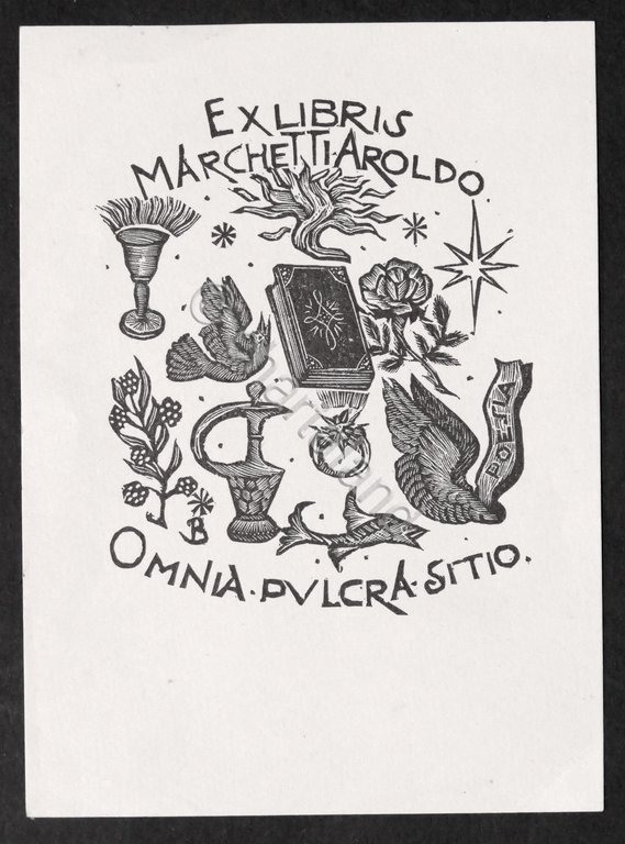Ex Libris di Bruno da Osimo - Marchetti Aroldo