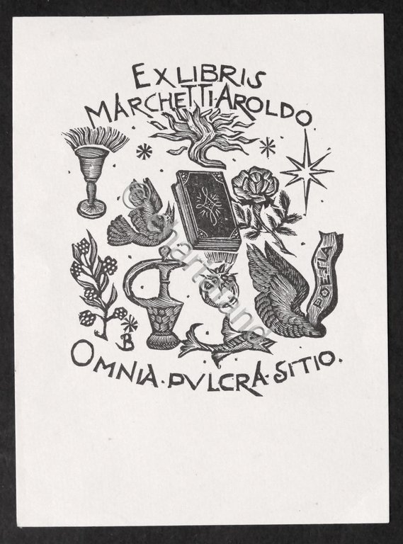 Ex Libris di Bruno da Osimo - Marchetti Aroldo