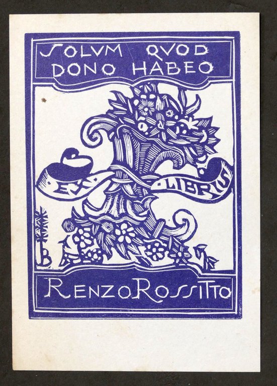 Ex Libris di Bruno da Osimo - Renzo Rossitto