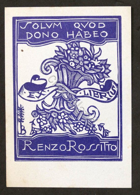 Ex Libris di Bruno da Osimo - Renzo Rossitto