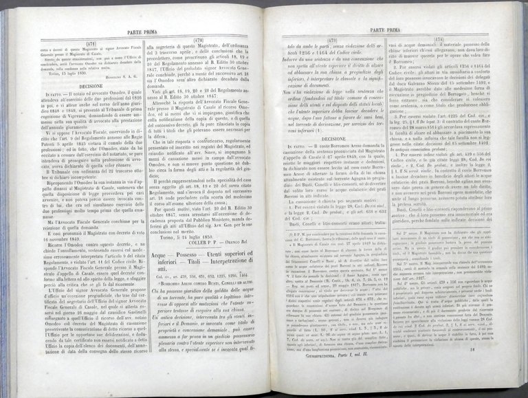 F. Bettini - Giurisprudenza degli Stati Sardi - Vol. 1 …