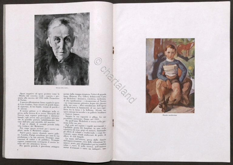 F. Brosio - Mario Micheletti (Pittore) - 1942 | Immagine Gallery 4