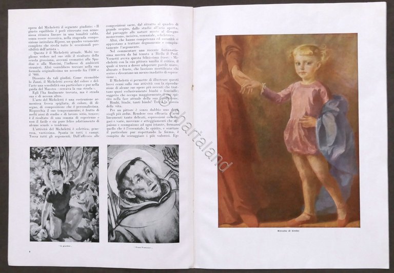 F. Brosio - Mario Micheletti (Pittore) - 1942 | Immagine Gallery 6