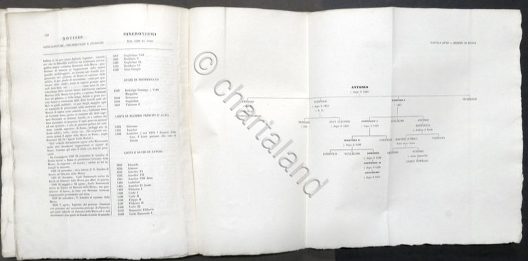 F. Carrone - Tavole genealogiche della Real Casa di Savoia …
