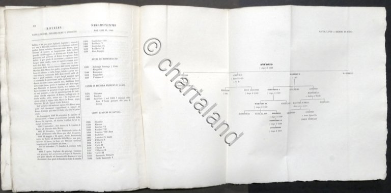 F. Carrone - Tavole genealogiche della Real Casa di Savoia …