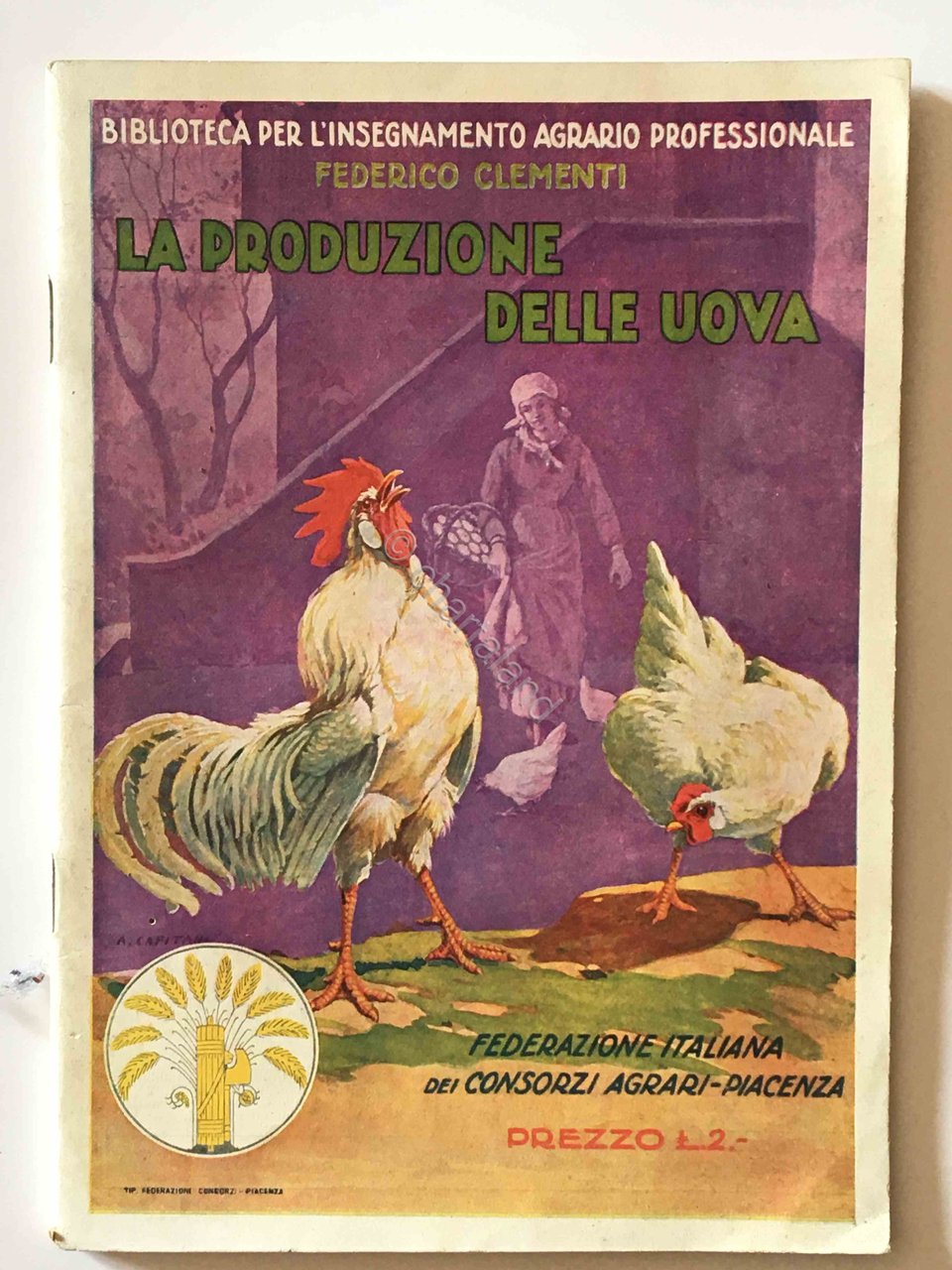 F. Clementi - La produzione delle uova - Fed. Italiana …