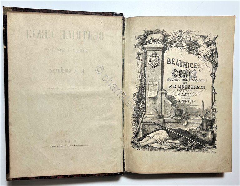 F. D. Guerrazzi - Beatrice Cenci: Storia del Secolo XVI …
