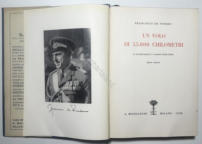 F. De Pinedo - Un Volo di 55.000 Chilometri - …