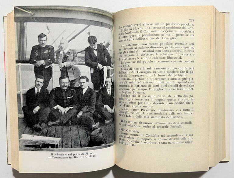 F. Gerra - L'Impresa di Fiume - ed. 1966 Longanesi