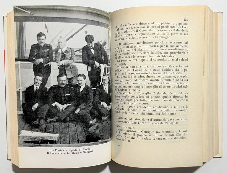 F. Gerra - L'Impresa di Fiume - ed. 1966 Longanesi