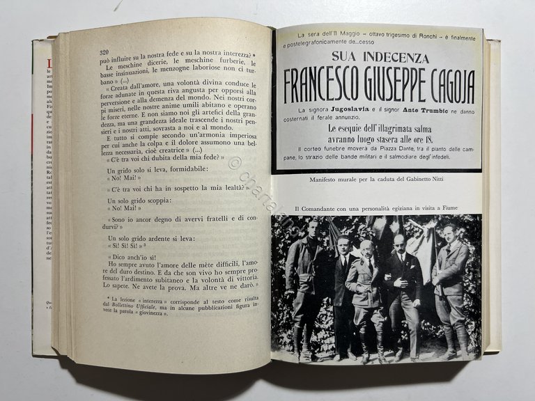 F. Gerra - L'Impresa di Fiume - ed. 1966 Longanesi