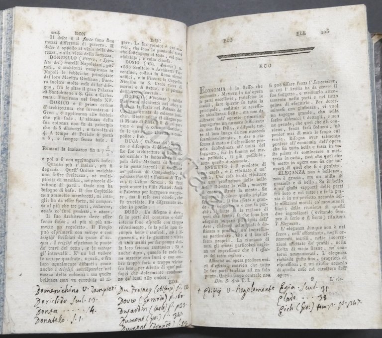 F. Milizia - Dizionario delle Belle Arti del Disegno - …