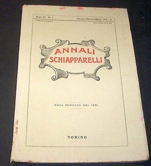 Farmacia Farmaceutica - Annali Schiapparelli - Anno VI n° 1 … | Immagine principale