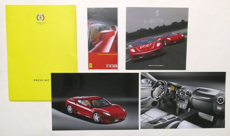 Ferrari Club Italia - Press Kit - Modello Ferrari F430 - Anno 2006
