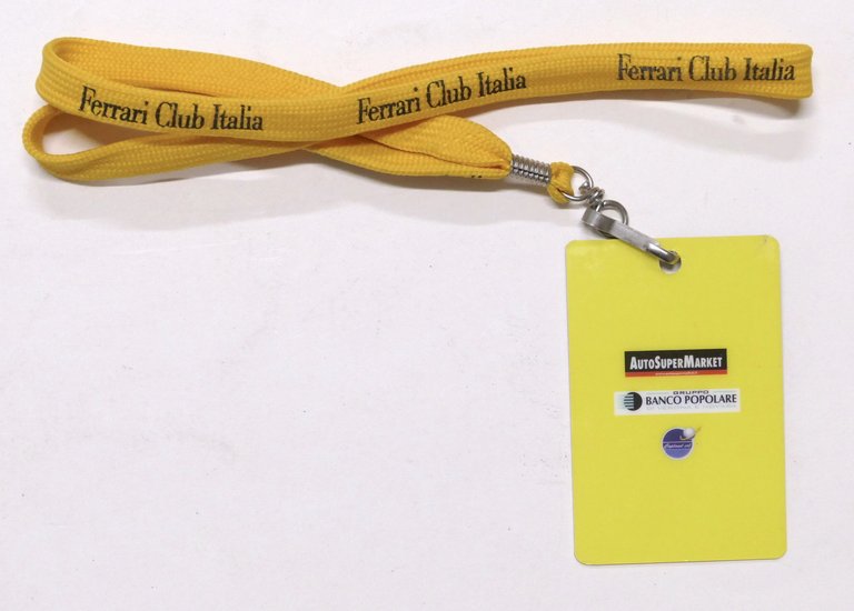 Ferrari Club Mantova - Badge Partecipante - i raduni 2003