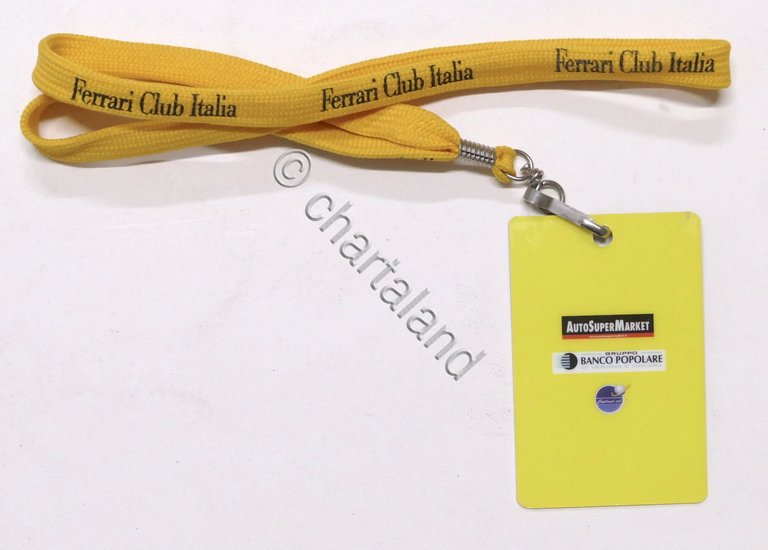 Ferrari Club Mantova - Badge Partecipante - i raduni 2003