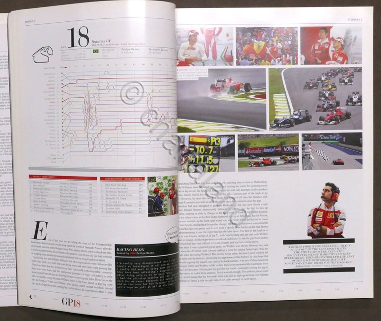 Ferrari Yearbook 2010 Official ferrari Magazine N. 11 + supplemento …