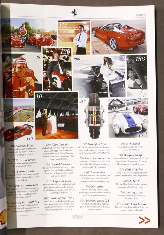 Ferrari Yearbook 2010 Official ferrari Magazine N. 11 + supplemento …