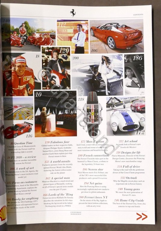 Ferrari Yearbook 2010 Official ferrari Magazine N. 11 + supplemento …