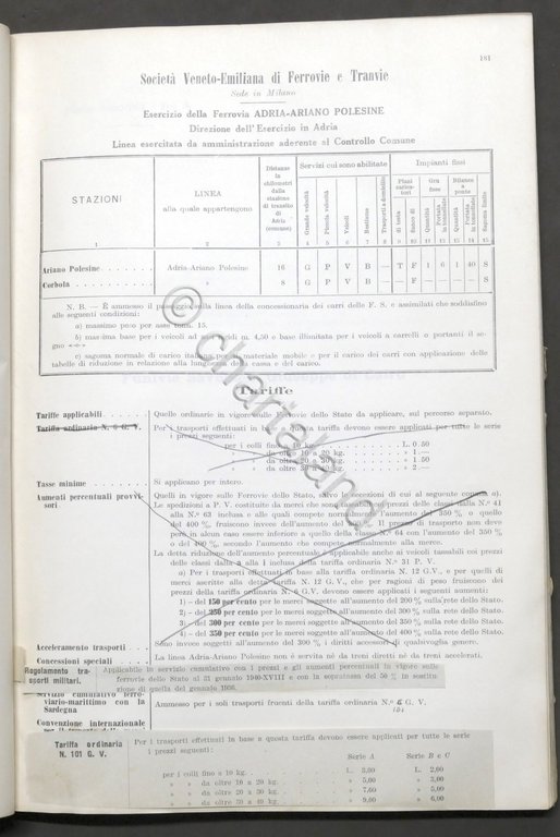 Ferrovie - Prontuario servizi cumulativi e corrispondenza trasporti cose - …