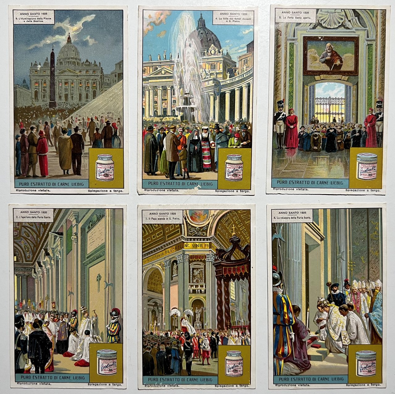 Figurine LIEBIG - Anno Santo 1925 - Rif. N° 1164 … | Immagine principale